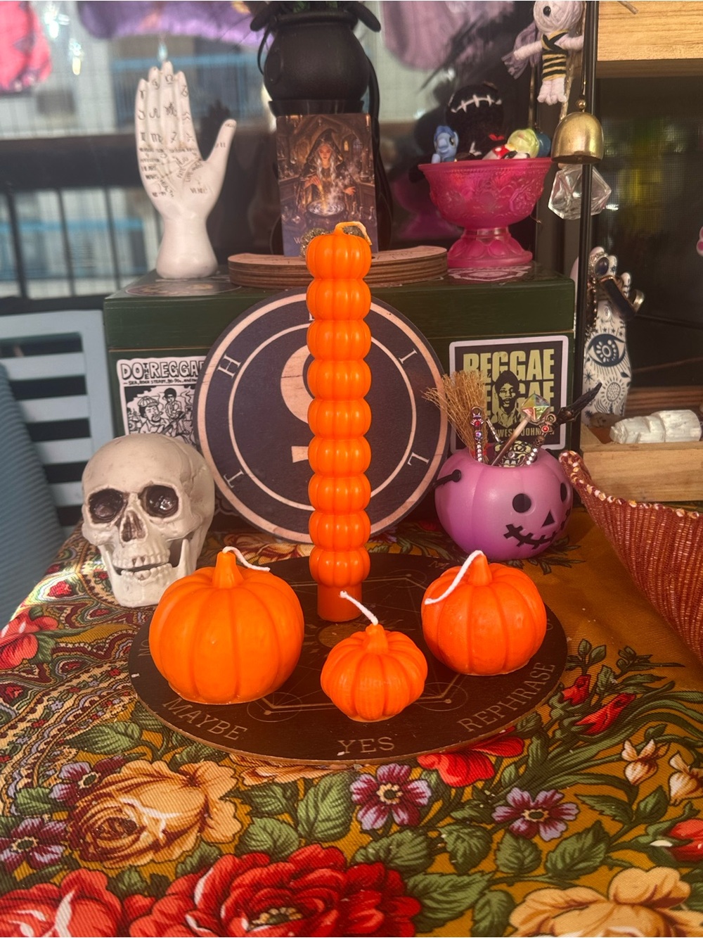 Pumpkin Harvest Candle Set